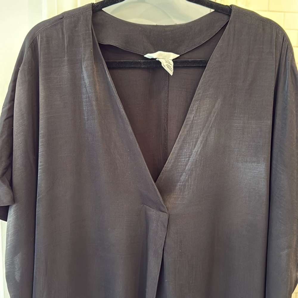 H&M Black Midi Dress